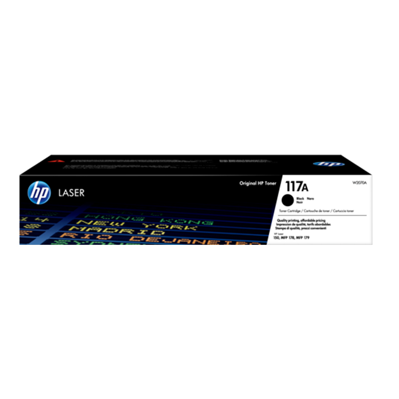 HP TONER W2070A (117A) BLACK