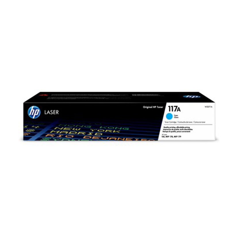 HP TONER W2071A (117A) CYAN