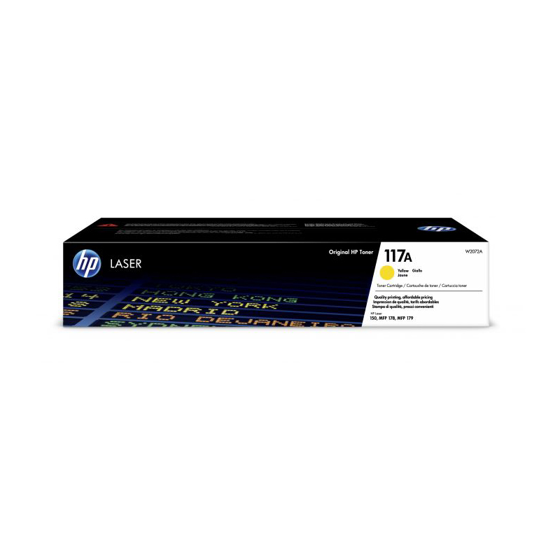 HP TONER W2072A (117A) YELLOW