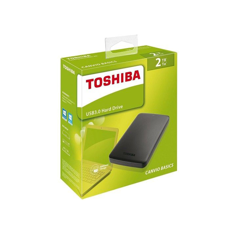 TOSHIBA 2TB USB HDD